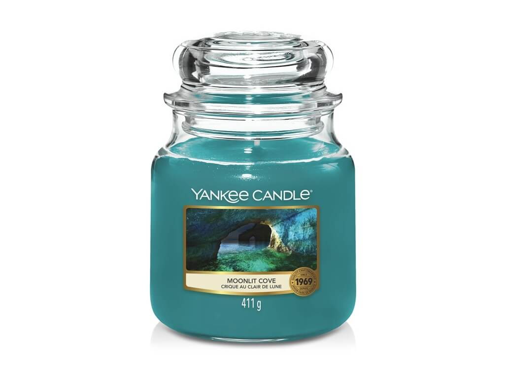 Yankee Candle Aromatická svíčka Classic střední Moonlit Cove 411 g