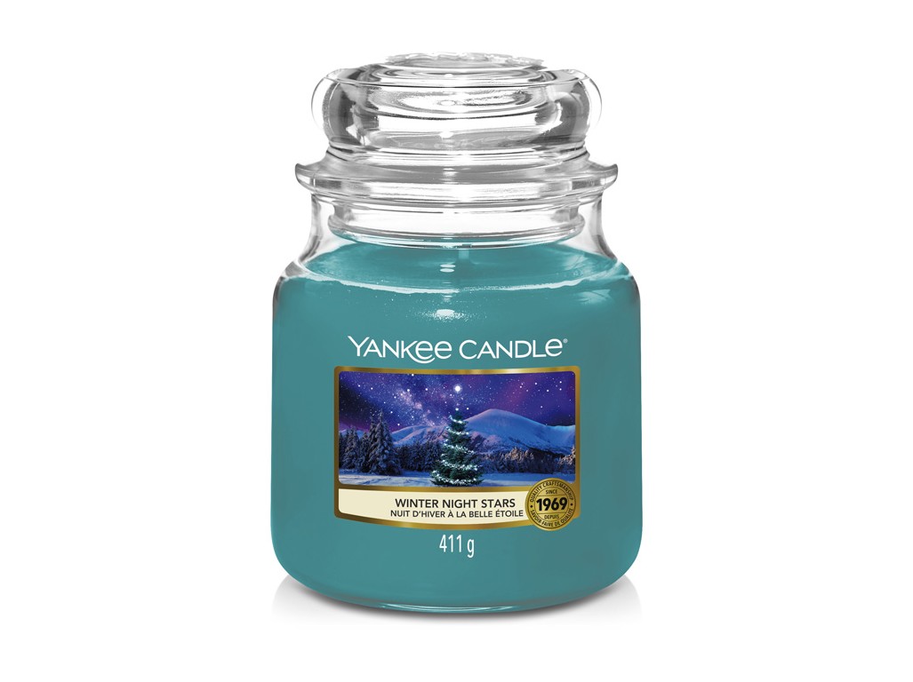 Zobrazit detail výrobku Yankee Candle Aromatická svíčka Classic střední Winter Night Stars 411 g