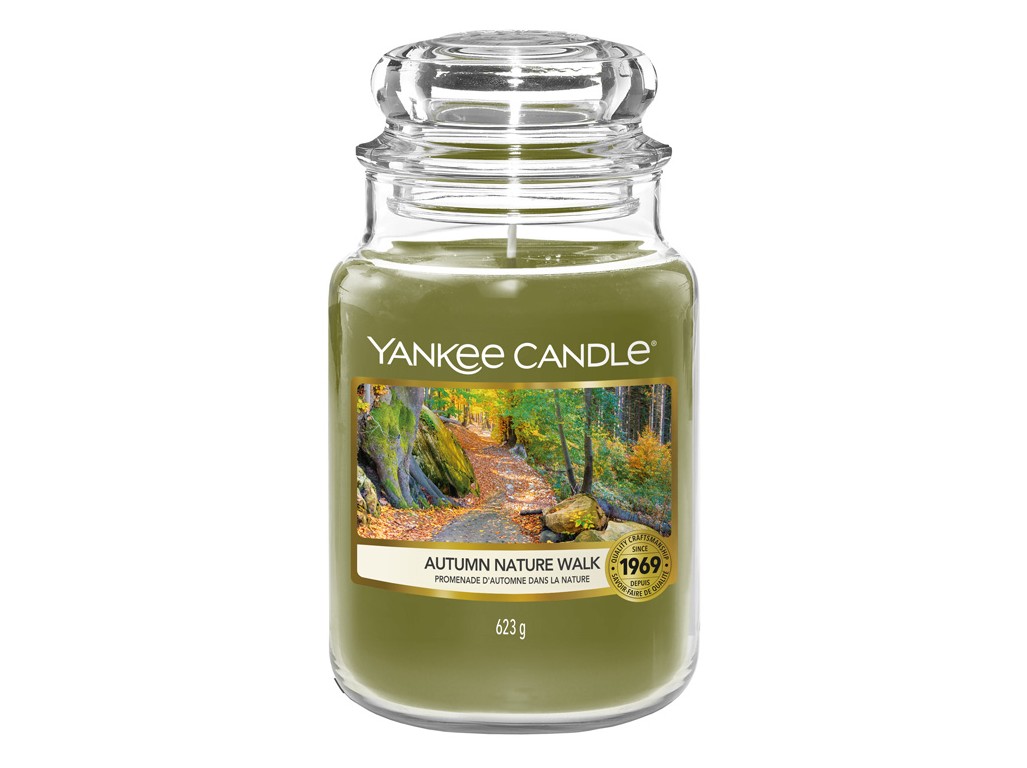 Levně Yankee Candle Aromatická svíčka Classic velká Autumn Nature Walk 623 g
