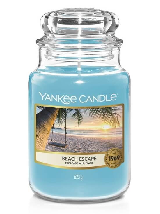 Yankee Candle Aromatická svíčka Classic velká Beach Escape 623 g