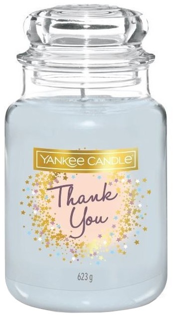 Yankee Candle Aroma tická sviečka Classic veľká Thank you 623 g