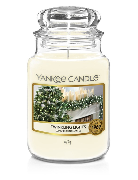 Yankee Candle Aromatická svíčka Classic velká Twinkling Lights 623 g