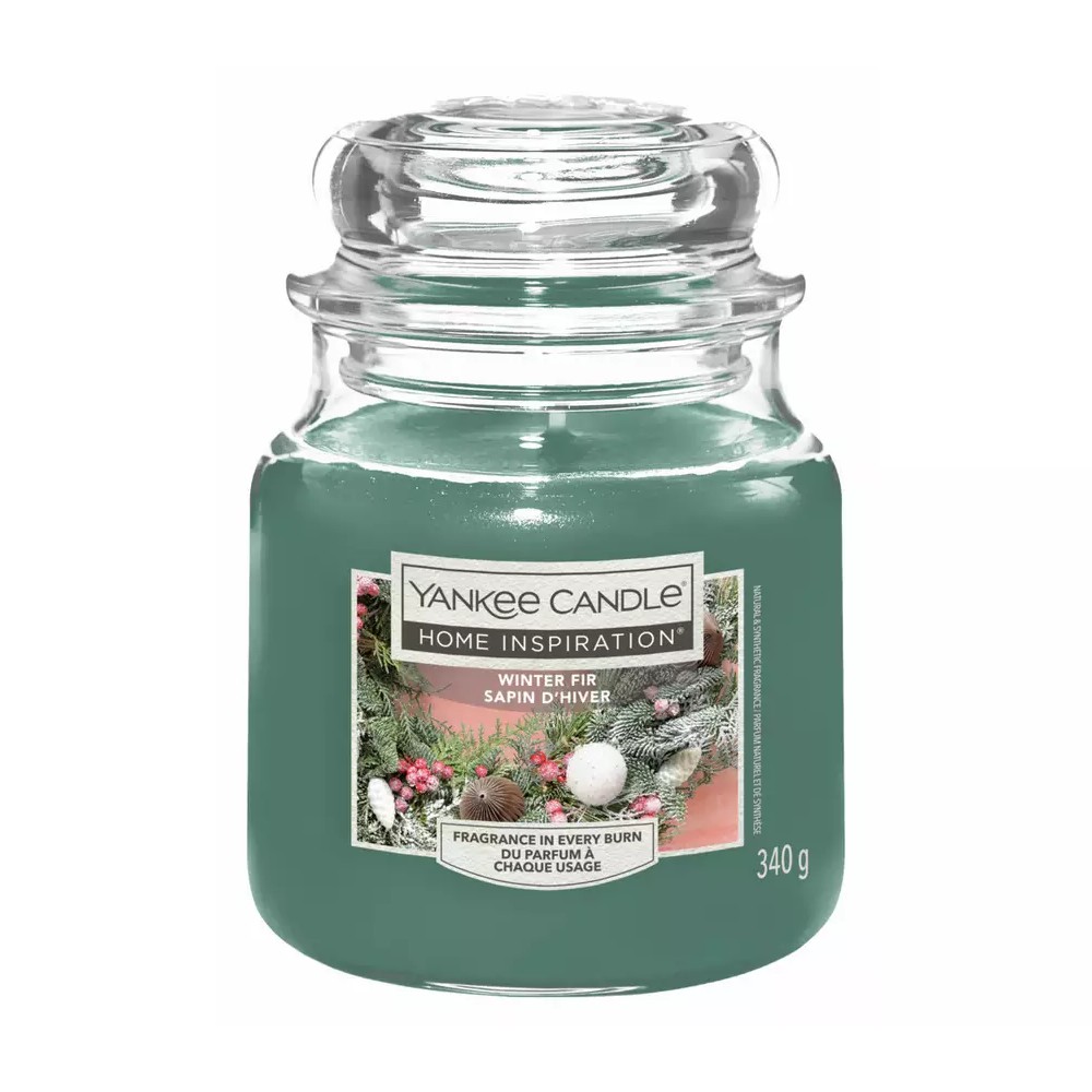 Yankee Candle Aromatická svíčka Home Inspiration Winter Fir 340 g