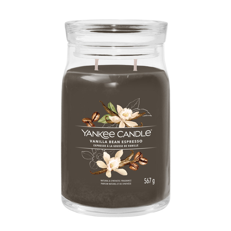Zobrazit detail výrobku Yankee Candle Aromatická svíčka Signature sklo velké Vanilla Bean Espresso 567 g