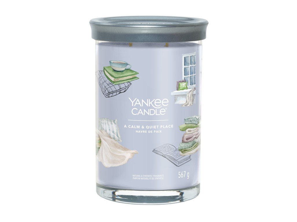 Yankee Candle Aromatická svíčka Signature tumbler velký A Calm & Quiet Place 567 g