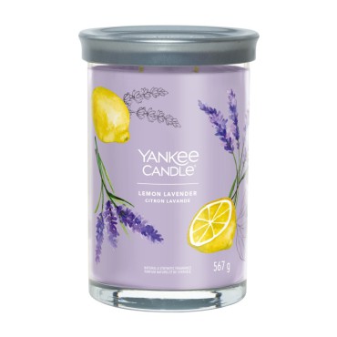 Levně Yankee Candle Aromatická svíčka Signature tumbler velký Lemon Lavender 567 g