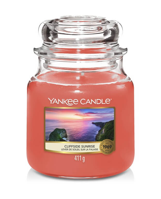 Yankee Candle Aromatická svíčka střední Cliffside Sunrise 411 g