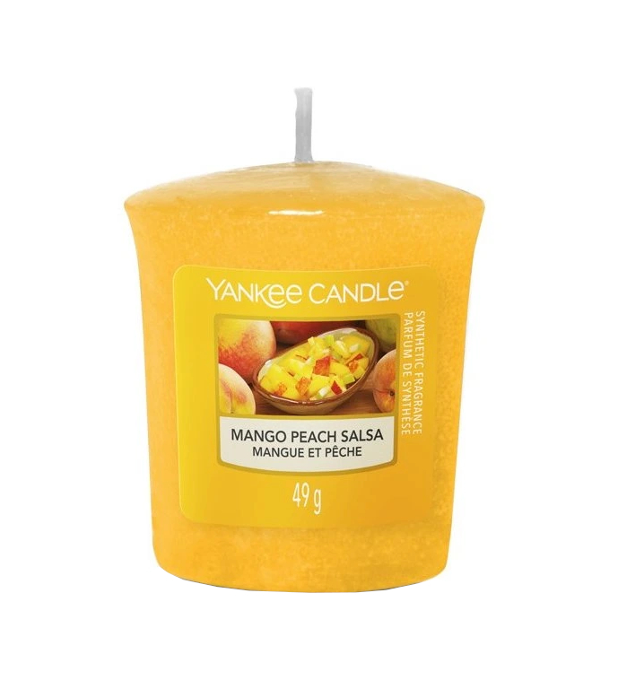 Yankee Candle Aromatická votívny sviečka Mango Peach Salsa 49 g