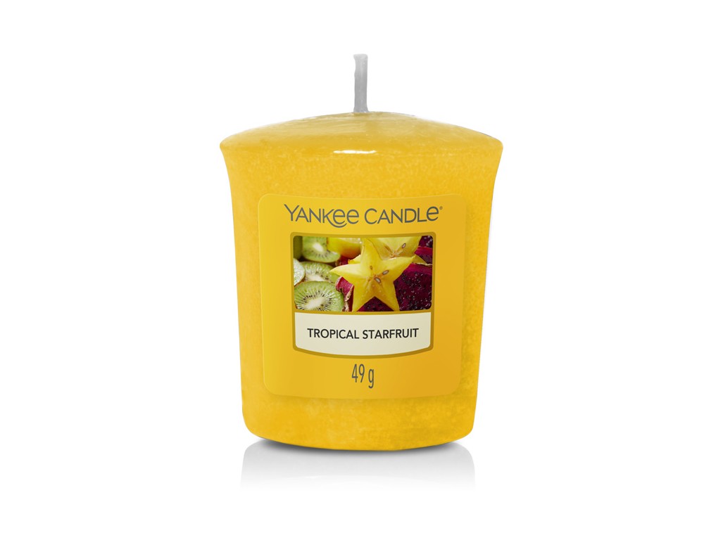 Zobrazit detail výrobku Yankee Candle Aromatická votivní svíčka Tropical Starfruit 49 g