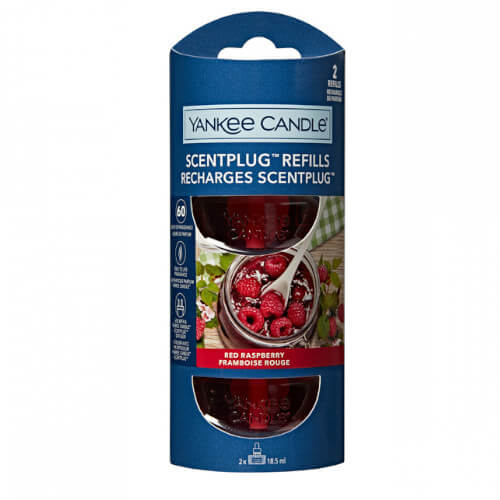 Yankee Candle Náhradní náplň do elektrického difuzéru Organic Kit Red Raspberry 2 x 18,5 ml
