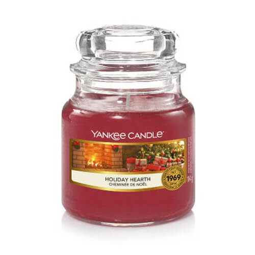 Yankee Candle Vonná svíčka Classic malá Holiday Hearth 104 g