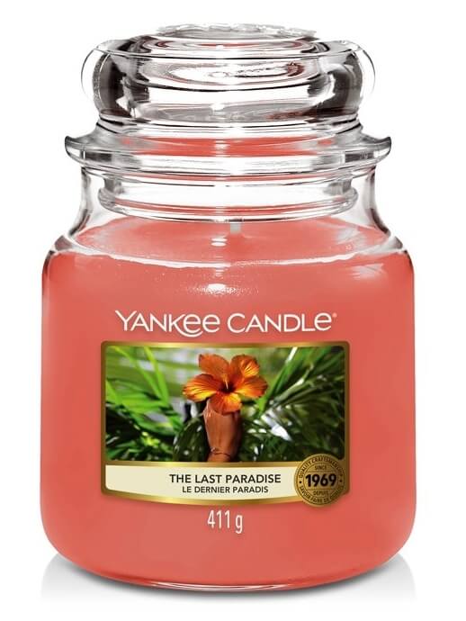 Levně Yankee Candle Aromatická svíčka Classic střední The Last Paradise 411 g
