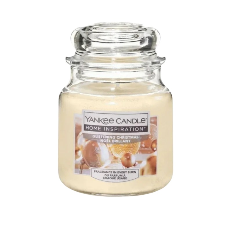 Yankee Candle Vonná svíčka Home Inspiration Glistering Christmas 104 g