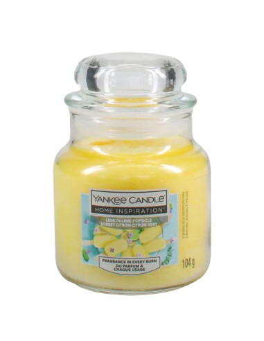 Yankee Candle Vonná sviečka Home Inspiration malá Lemon Lime Popsicle 104 g