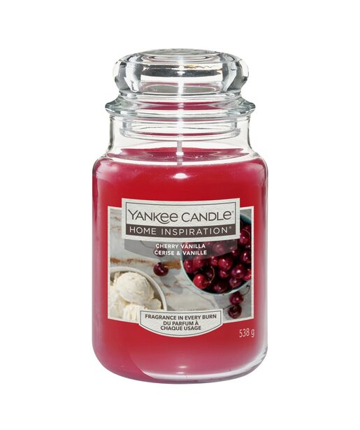 Yankee Candle Vonná sviečka Home Inspiration veľká Cherry Vanilla 538 g