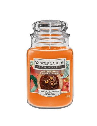 Yankee Candle Vonná sviečka Home Inspiration veľká Chocolate Orange 538 g