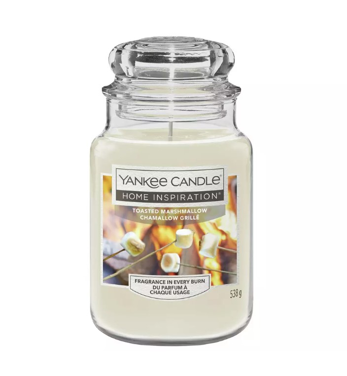 Yankee Candle Vonná svíčka Home Inspiration velká Toasted Marshmallow 538 g