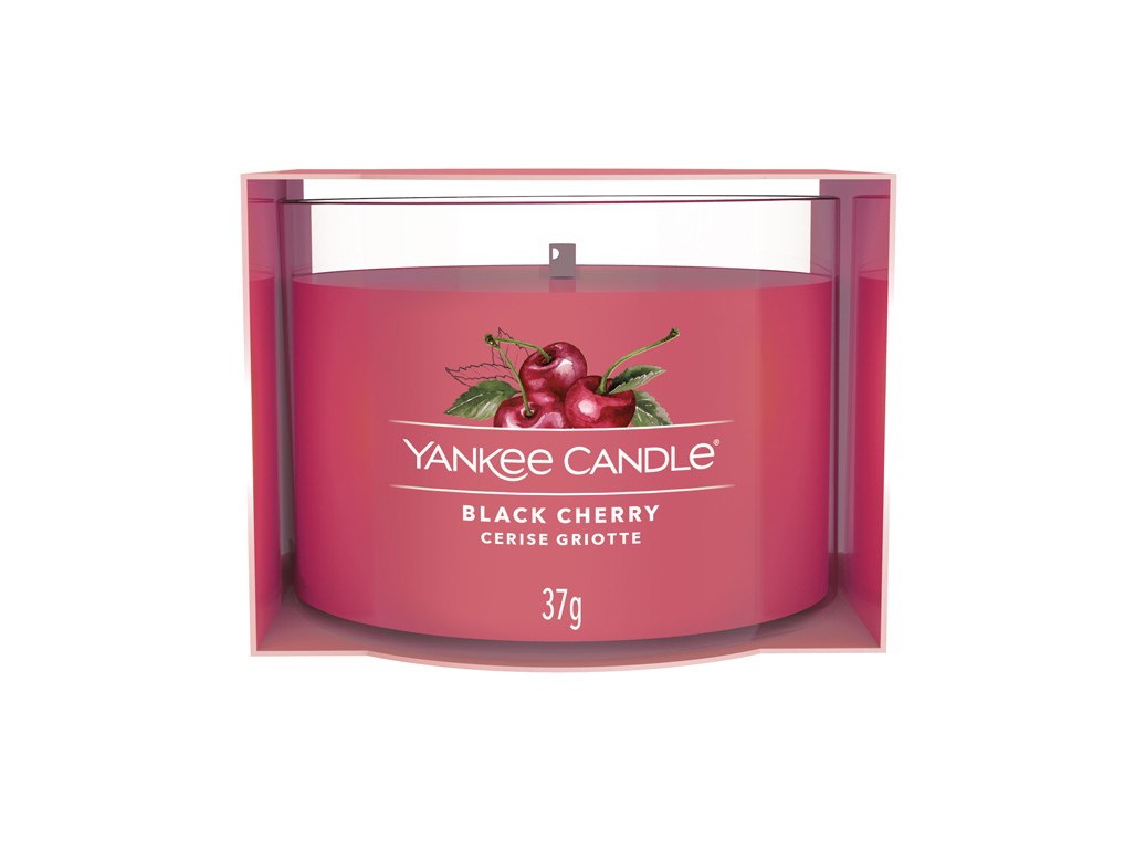 Zobrazit detail výrobku Yankee Candle Votivní svíčka ve skle Black Cherry 37 g