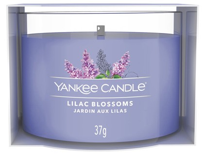 Yankee Candle Votívna sviečka v skle Lilac Blossoms 37 g