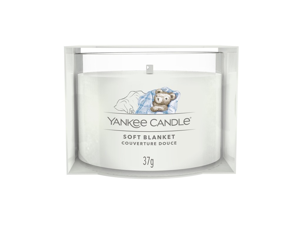 Yankee Candle Soft Blanket votivní svíčka glass 37 g