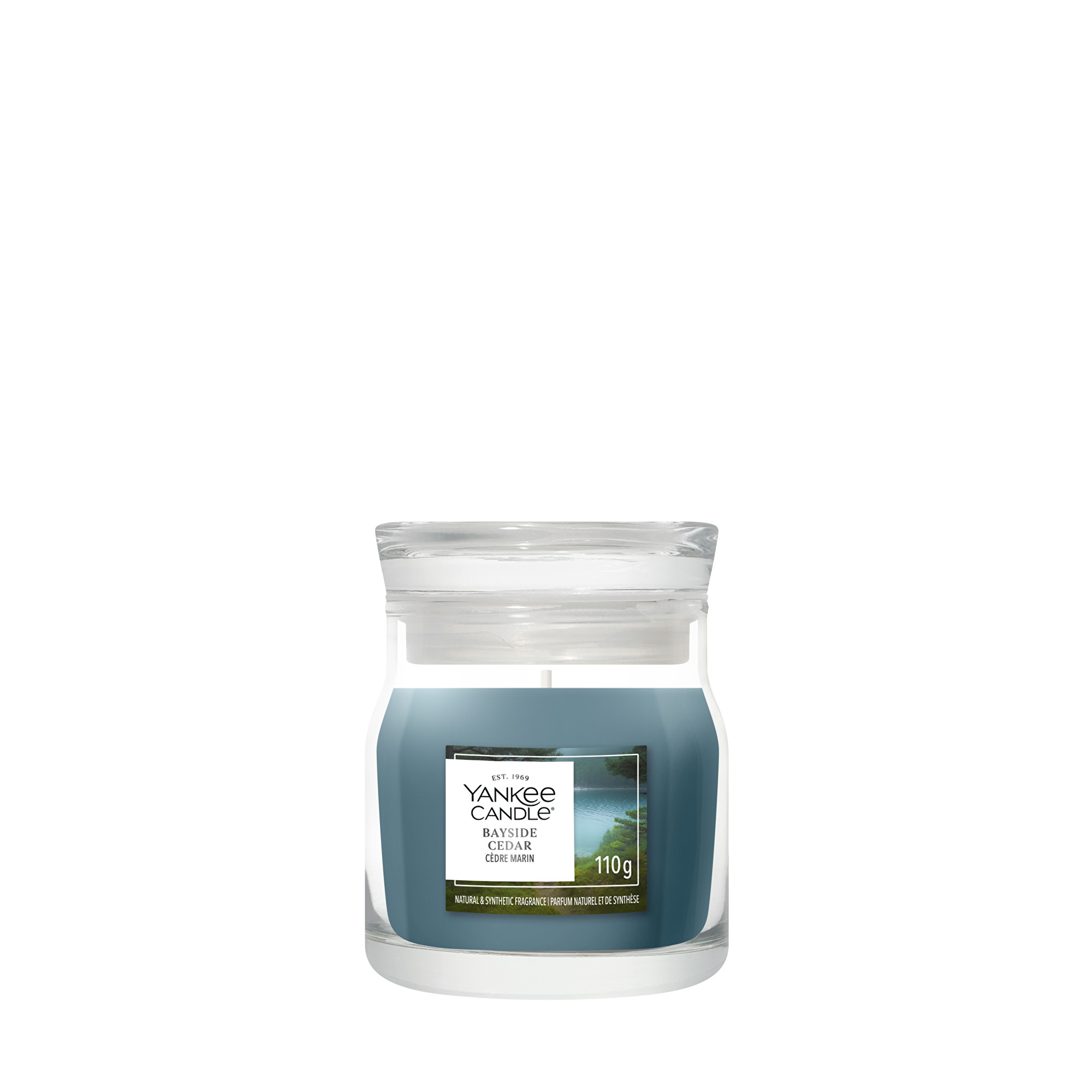 Yankee Candle Aromatická svíčka Signature sklo malé Lavender Vanilla 110 g
