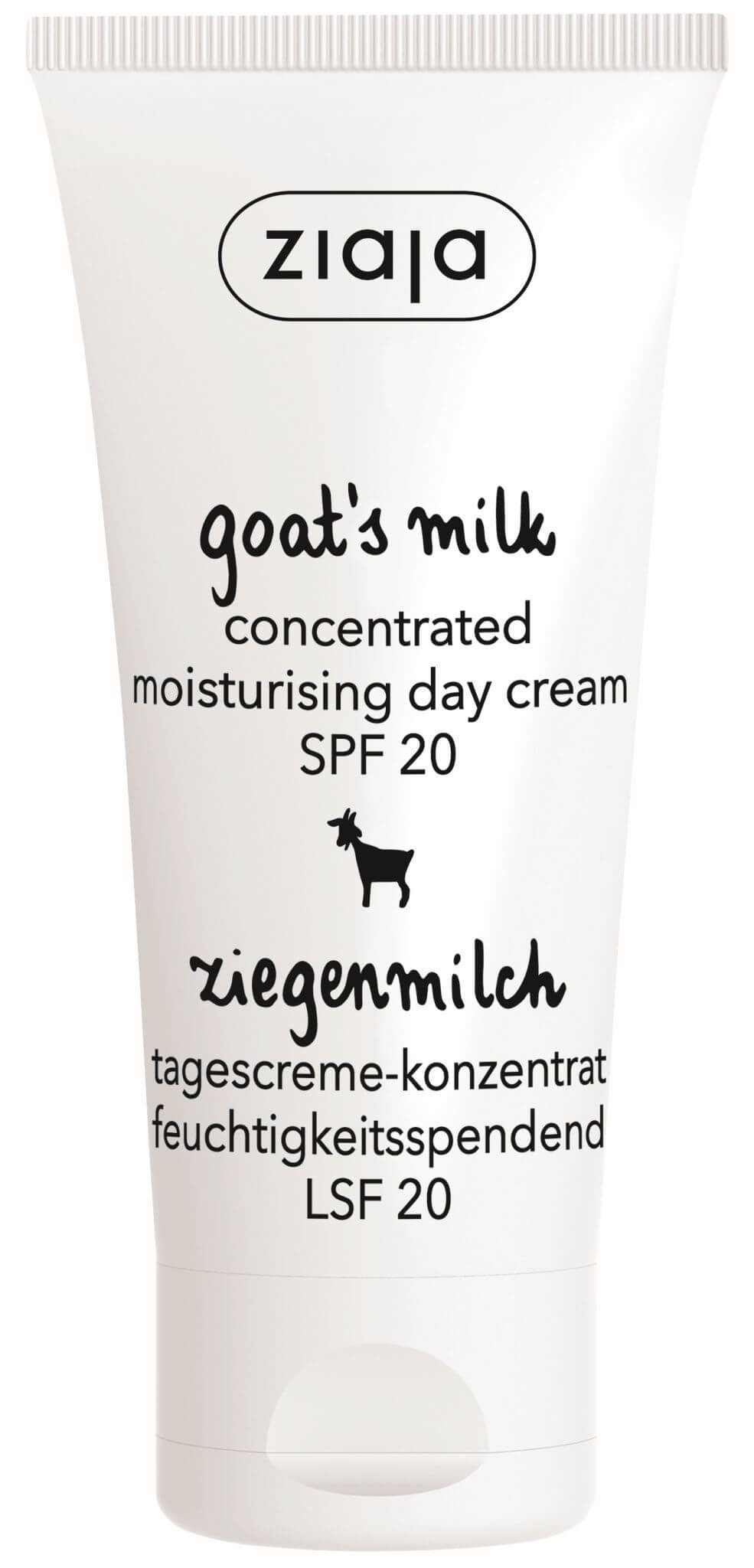 Levně Ziaja Denní hydratační krém SPF 20 Goat`s Milk (Concentrated Moisturising Day Cream) 50 ml