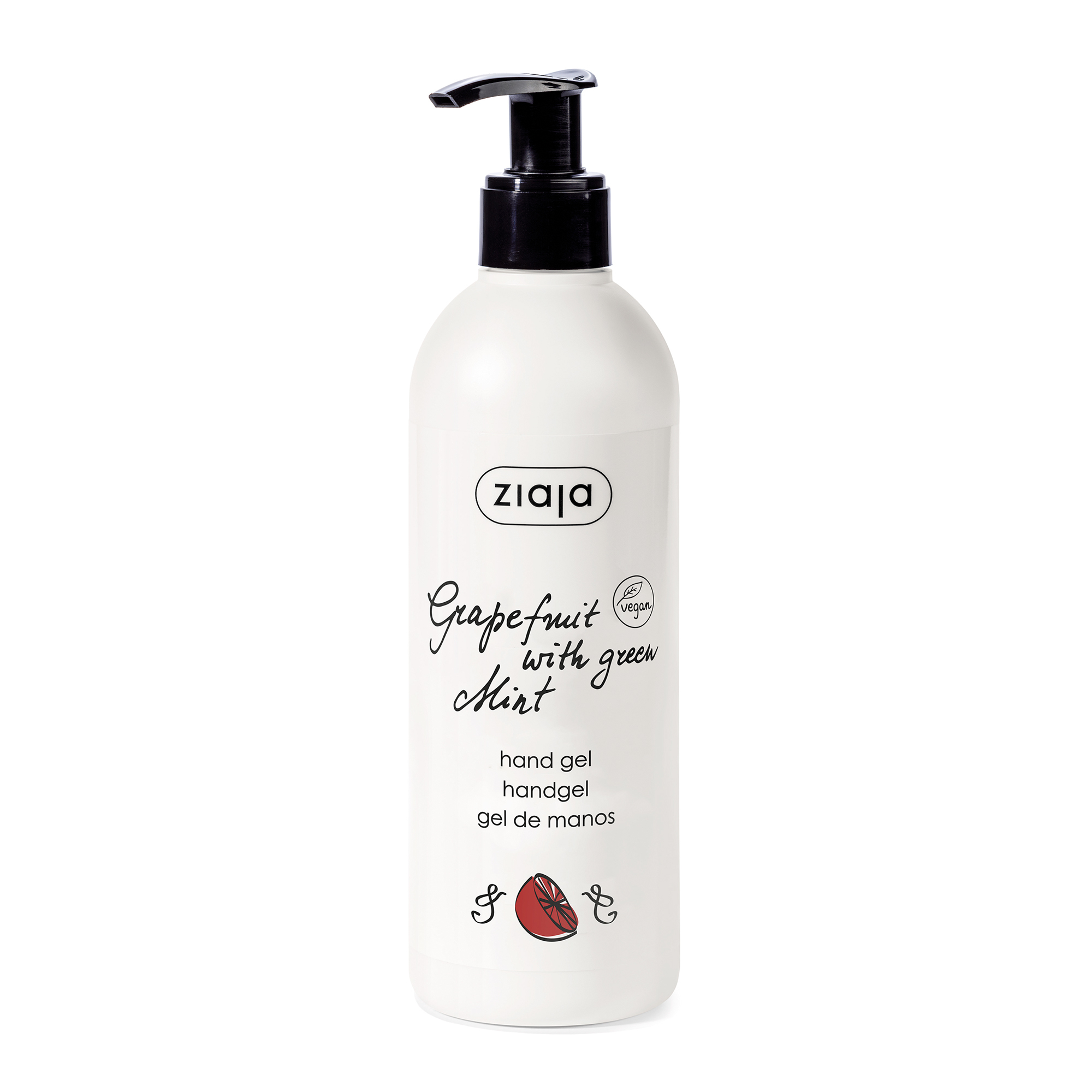 Ziaja Gelové mýdlo na ruce Grapefruit s mátou Hand Gel 270 m