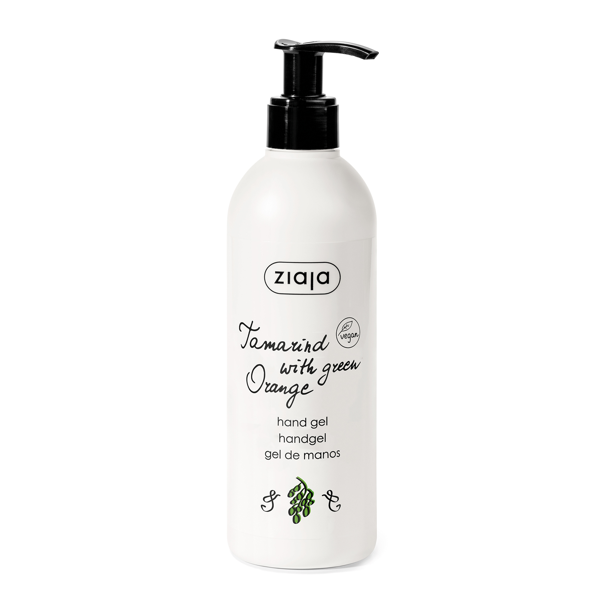 Ziaja Gelové mýdlo na ruce Tamarind se zeleným pomerančem Hand Gel 270 ml