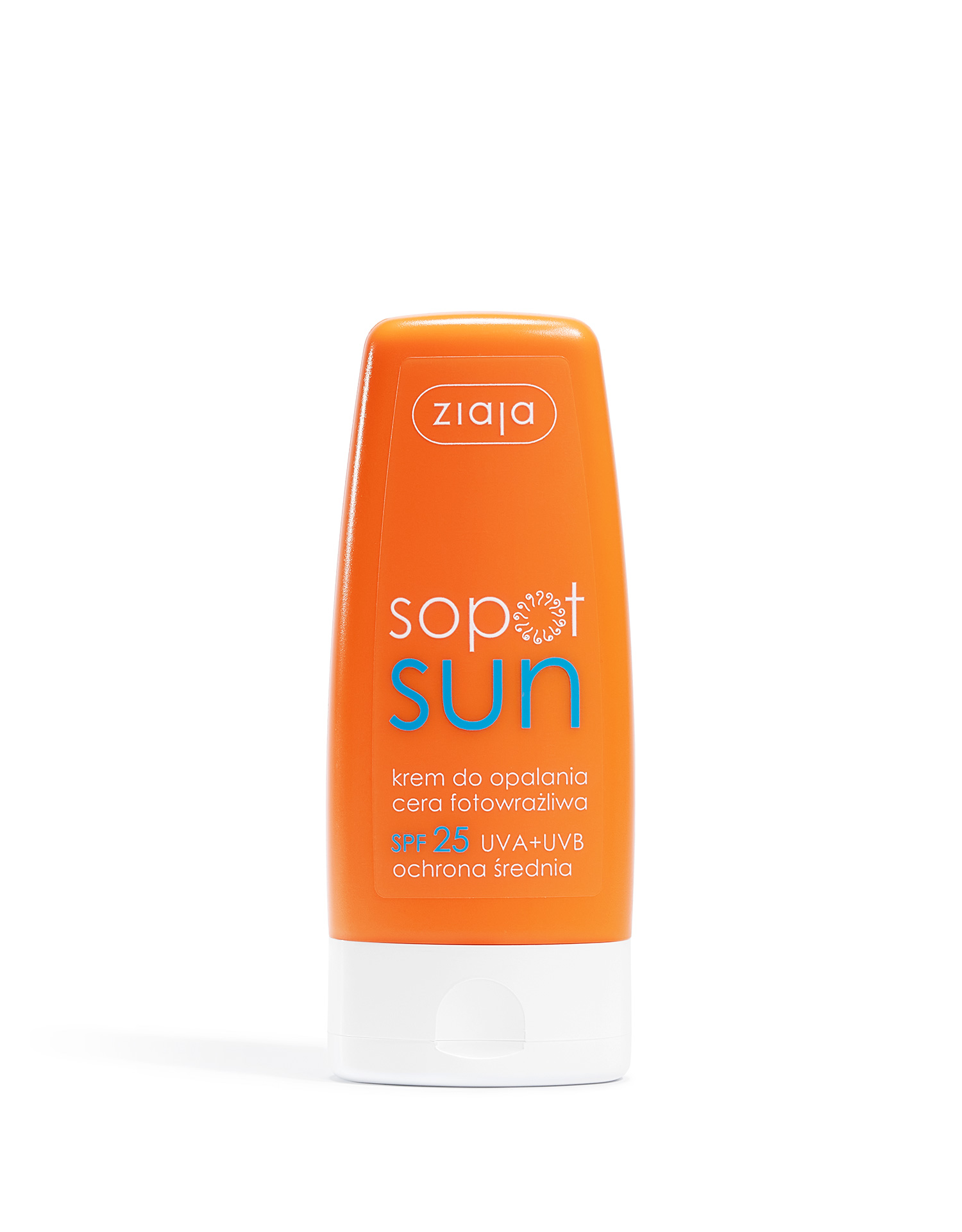 Ziaja Krém na opaľovanie SPF 25 Sun (Sun Cream) 60 ml