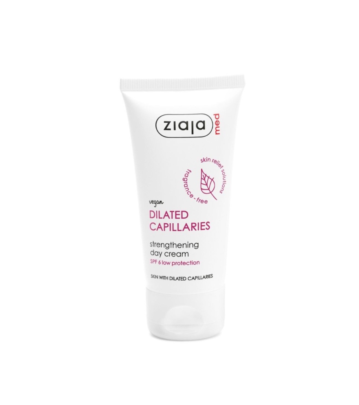 Ziaja Pleťový krém SPF 6 Dilated Capillaries Strengthening Day Cream 50 ml