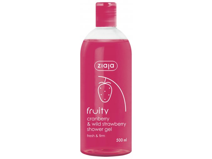 Ziaja Sprchový gél Brusnica & Lesná jahoda Shower Gel 500 ml