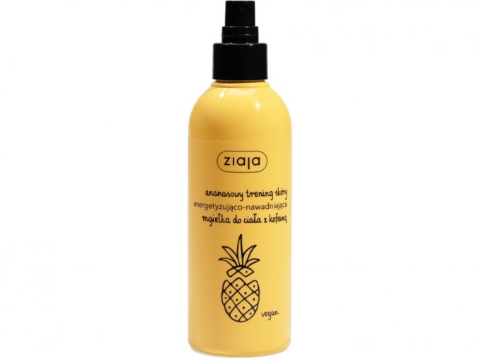 Zobrazit detail výrobku Ziaja Tělová mlha s kofeinem Pineapple Skin Care (Body Mist) 200 ml