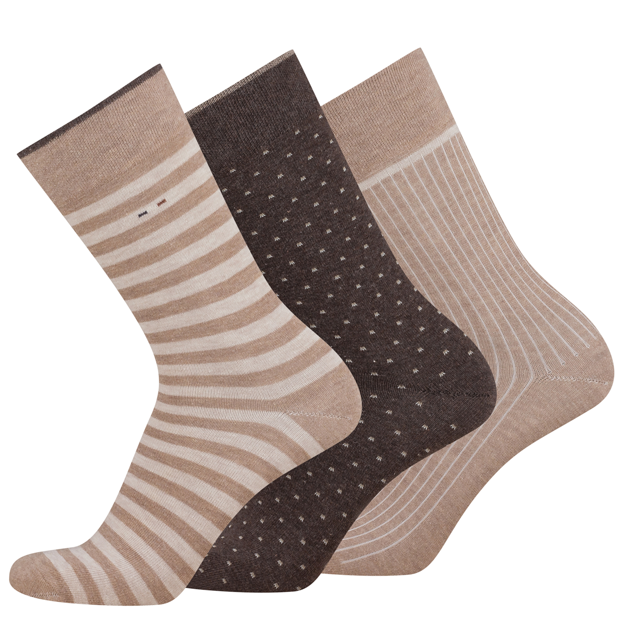 Bugatti 3 PACK - pánské ponožky 61132x-871 43-46