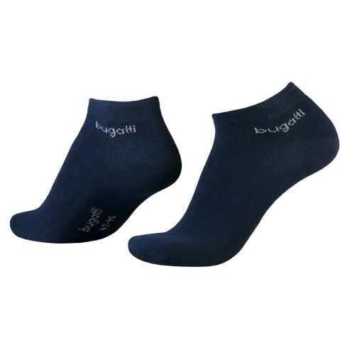Levně Bugatti 3 PACK - pánské ponožky 6765-545 dark navy 39-42