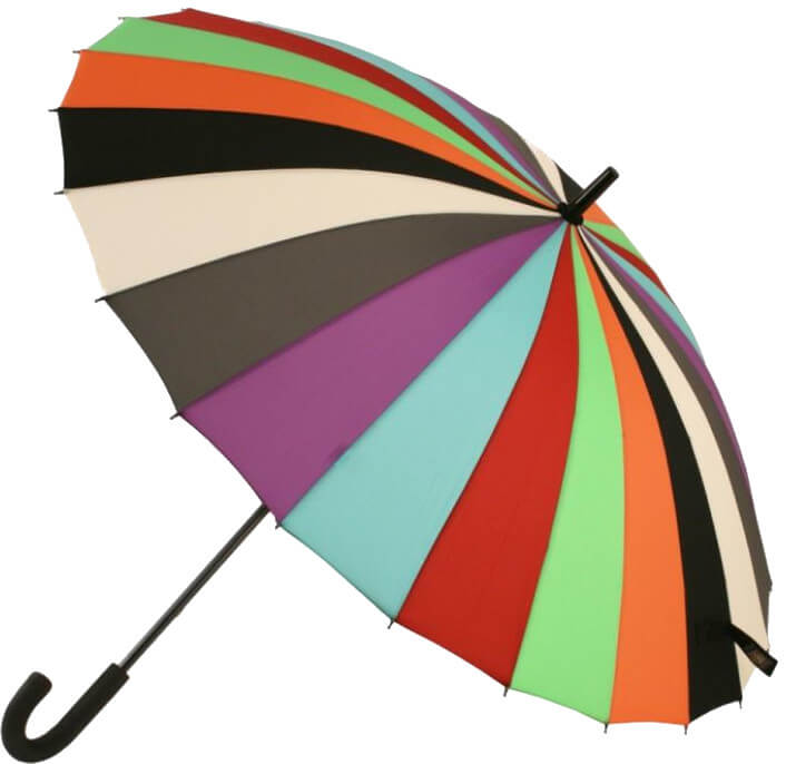 Blooming Brollies Dámsky palicový dáždnik Every day Multi colour umbrella EDSKAL