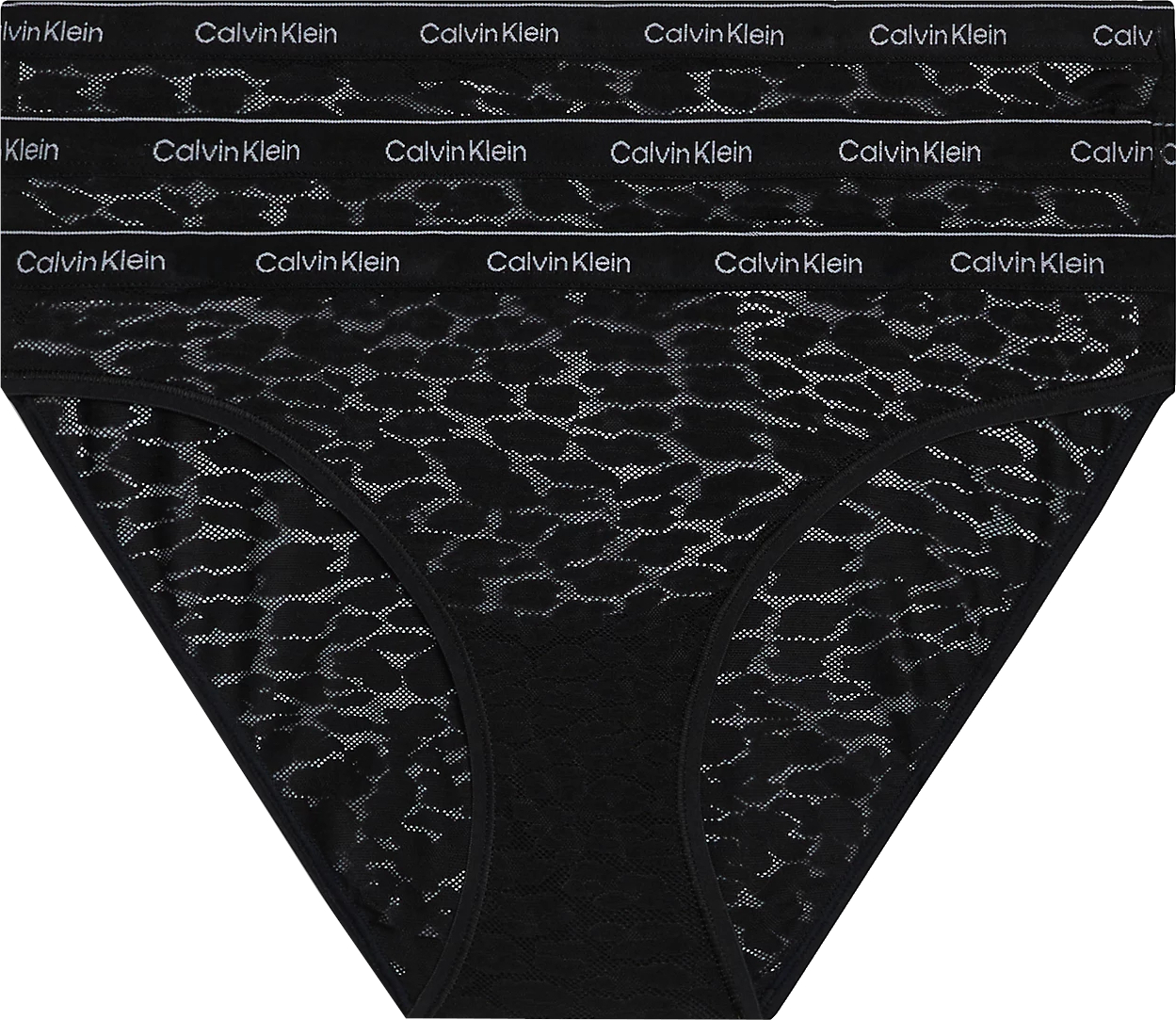 Calvin Klein 3 PACK - dámske nohavičky Bikini PLUS SIZE QD5069E-UB1-plus-size 3XL