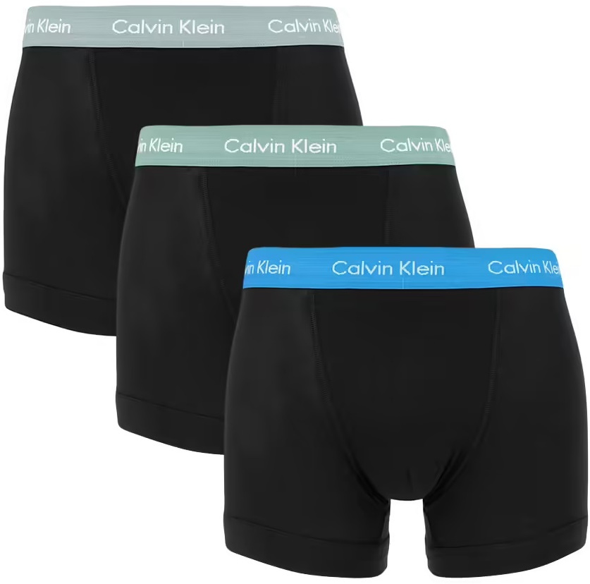 Levně Calvin Klein 3 PACK - pánské boxerky U2662G-N22 XL