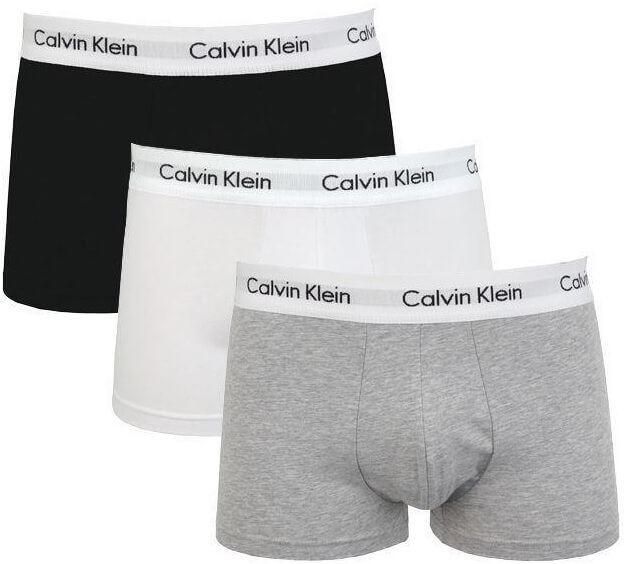 Calvin Klein 3 PACK - pánské boxerky U2664G-998 XL