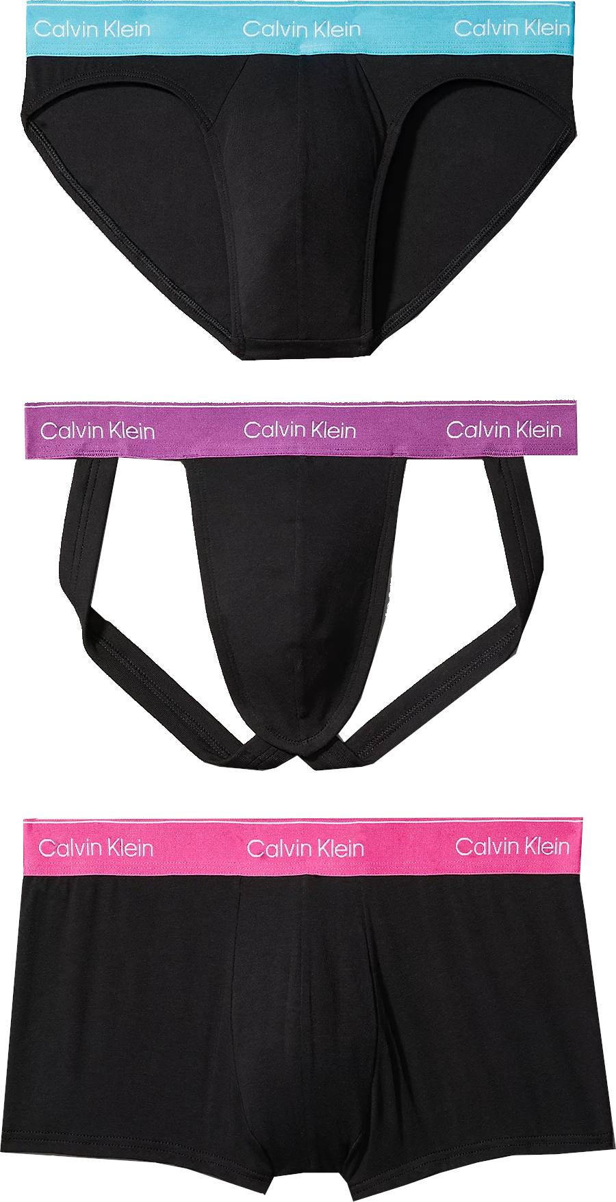 Calvin Klein 3 PACK - pánská sada spodního prádla NB3877A-MJD L