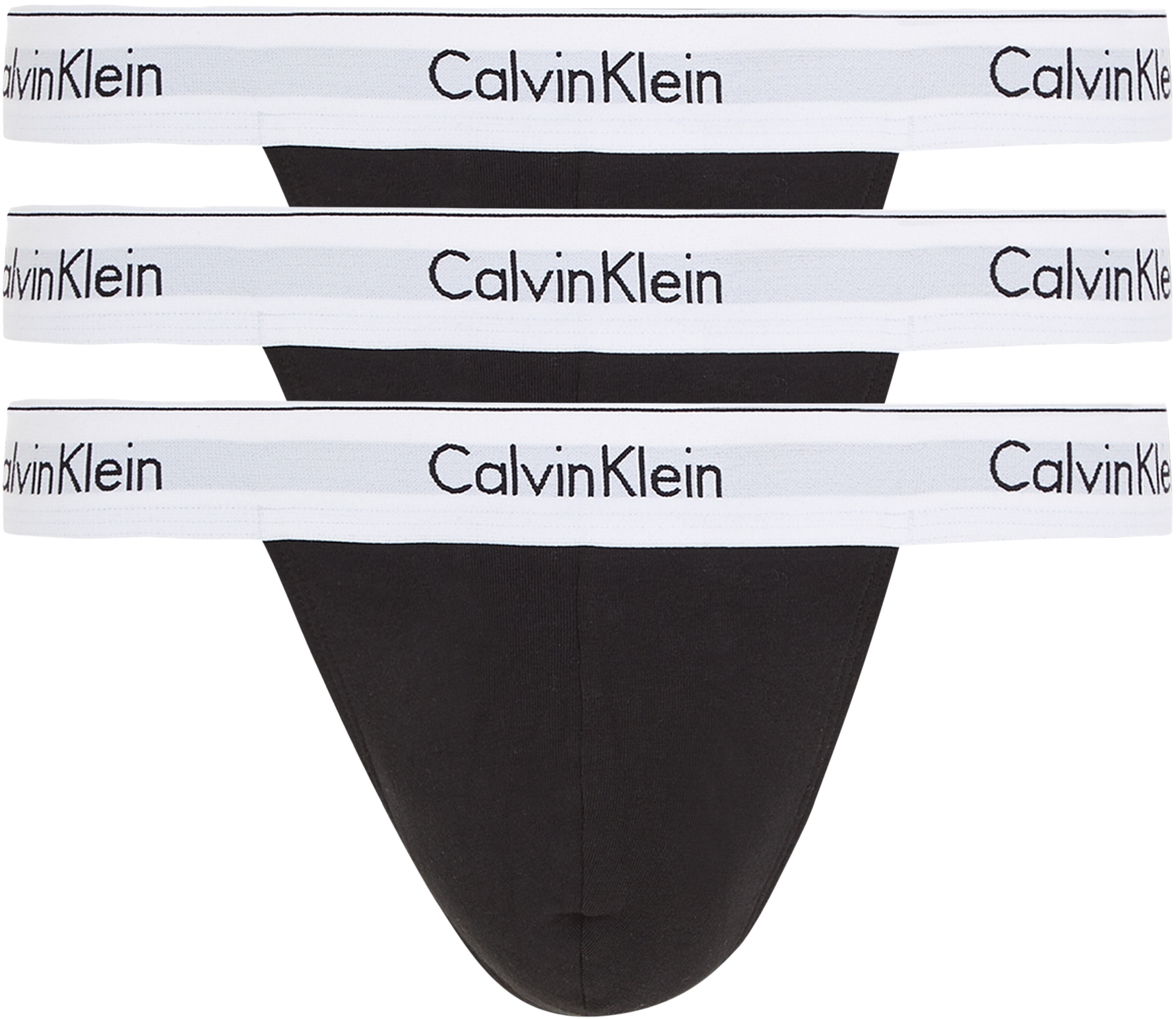 Calvin Klein 3 PACK - férfi tanga NB3226A-001 S
