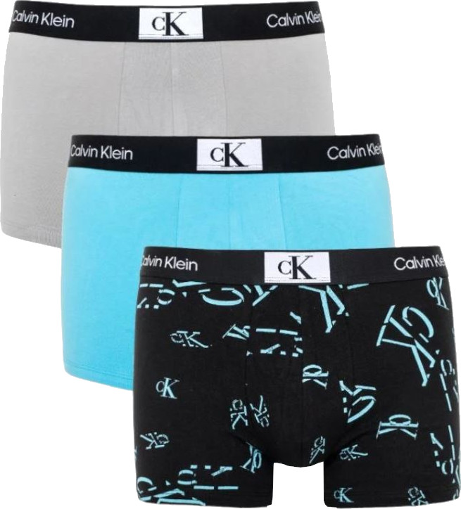 Calvin Klein 3 PACK - pánské boxerky CK96 NB3528E-I0Q XL