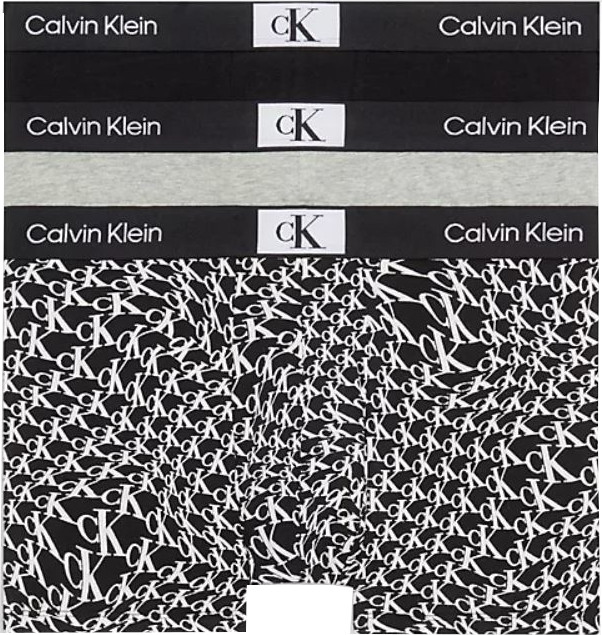 Calvin Klein 3 PACK - pánské boxerky CK96 NB3528E-JGN XXL