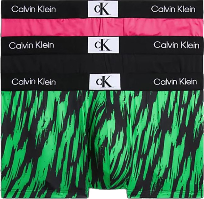 Calvin Klein 3 PACK - pánské boxerky CK96 NB3532E-HZL XXL