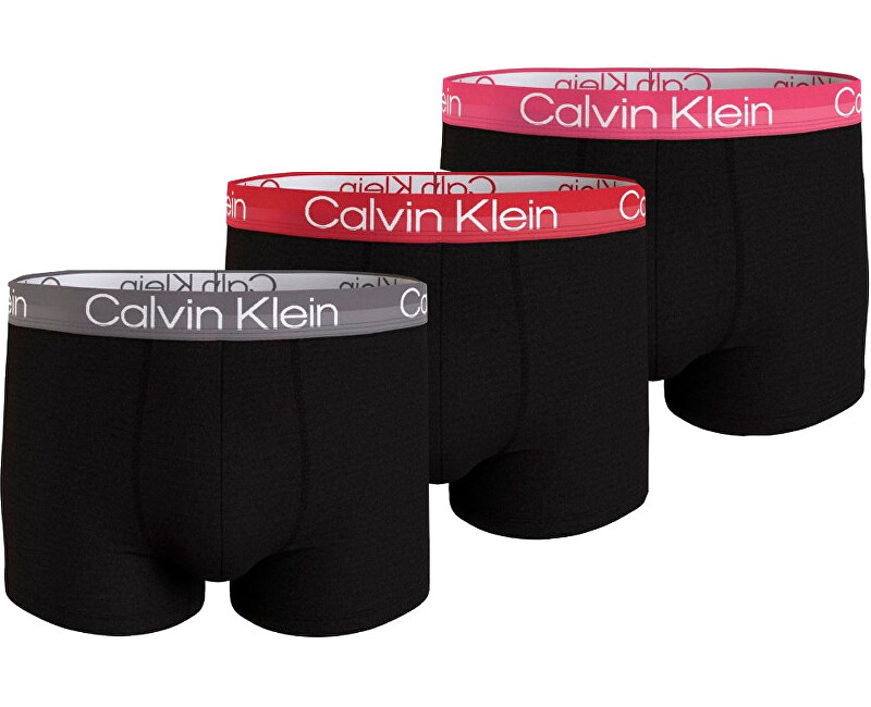 Calvin Klein 3 PACK - pánske boxerky NB2970A-GZH XXL