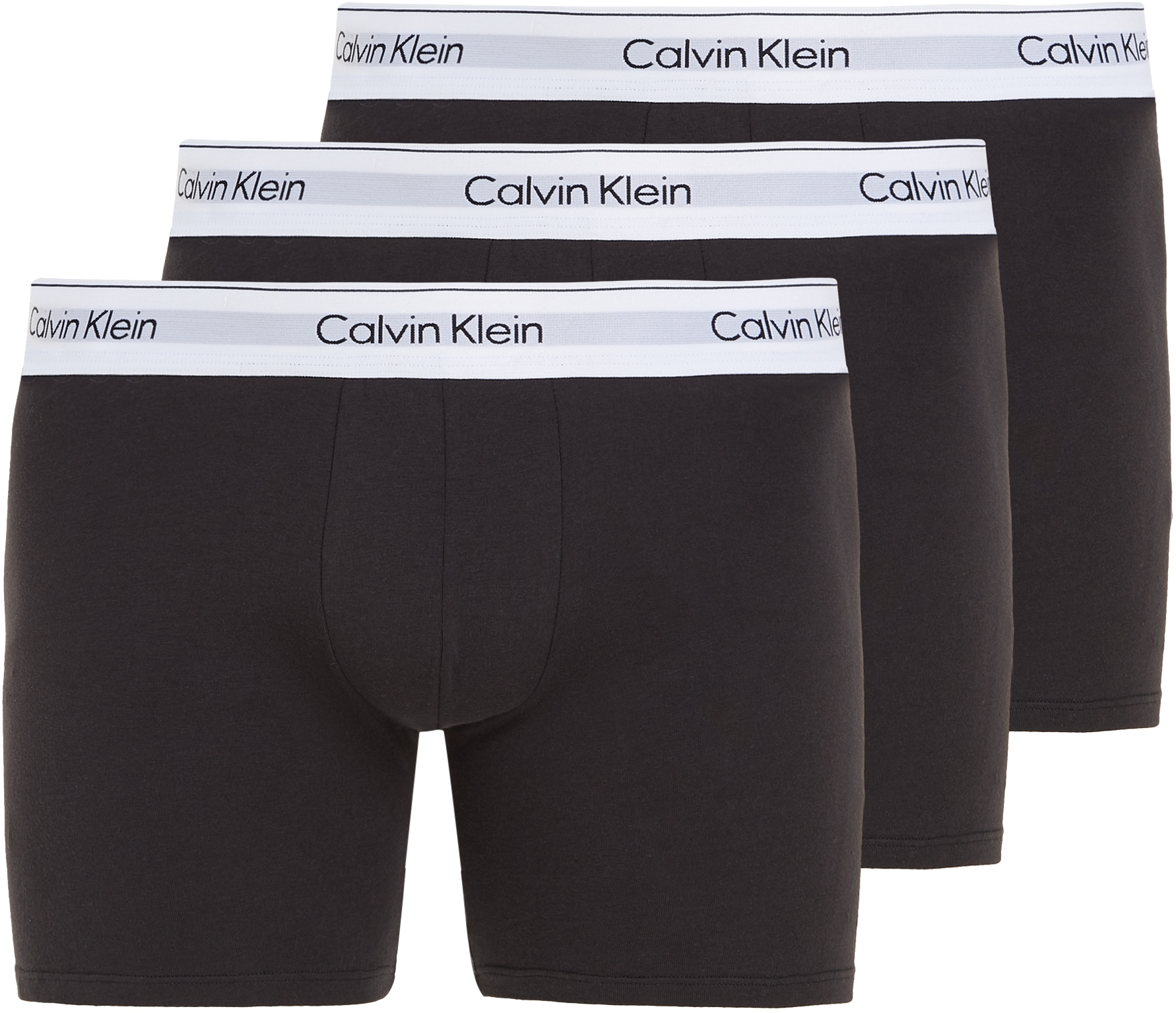 Levně Calvin Klein 3 PACK - pánské boxerky PLUS SIZE NB3378A-001 XXL