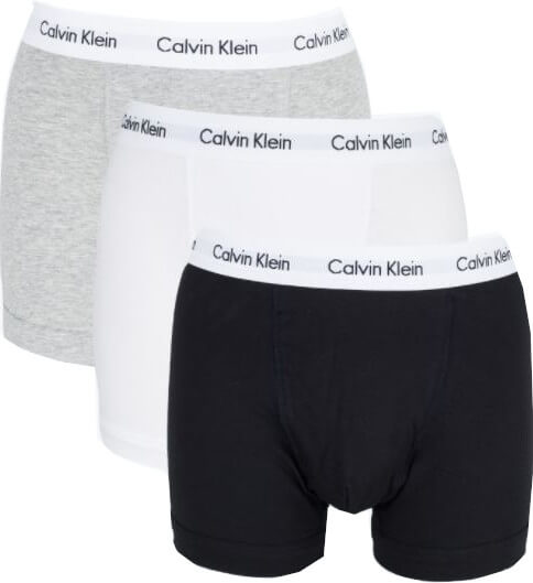 Levně Calvin Klein 3 PACK - pánské boxerky U2662G-998 L
