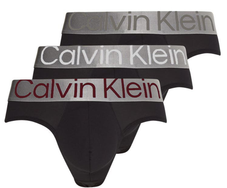 Calvin Klein 3 PACK - férfi alsó NB3073A-6IE L