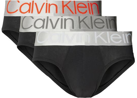 Calvin Klein 3 PACK - pánske slipy NB3129A-GTB L
