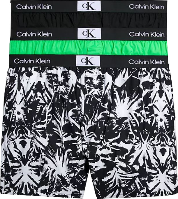 Levně Calvin Klein 3 PACK - pánské trenky CK96 NB3412A-I3L M