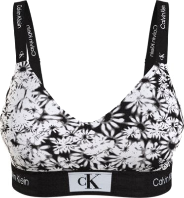Calvin Klein Dámská podprsenka CK96 Bralette QF7218E-LNL XS